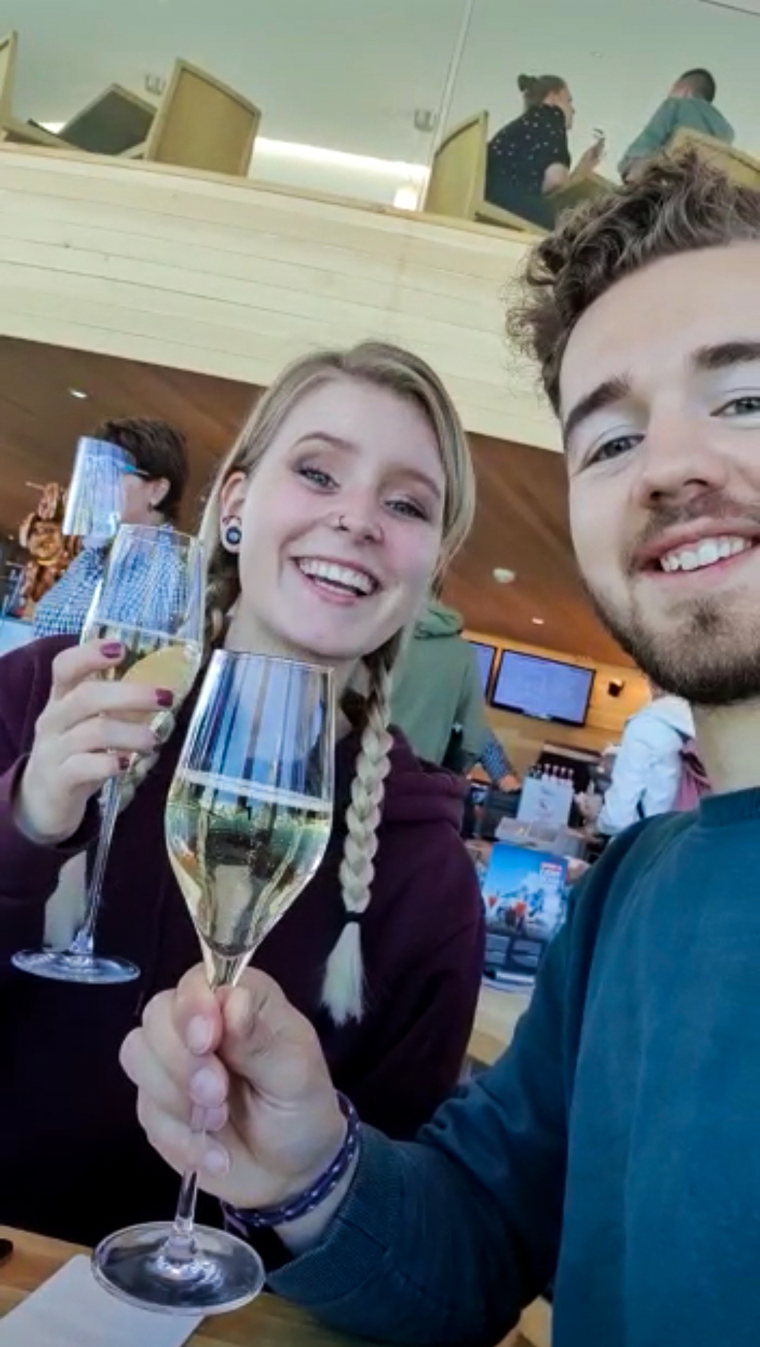 proosten met prosecco